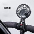 Portable Clip Fan Mini Stroller Fan USB Rechargeable Baby Stroller