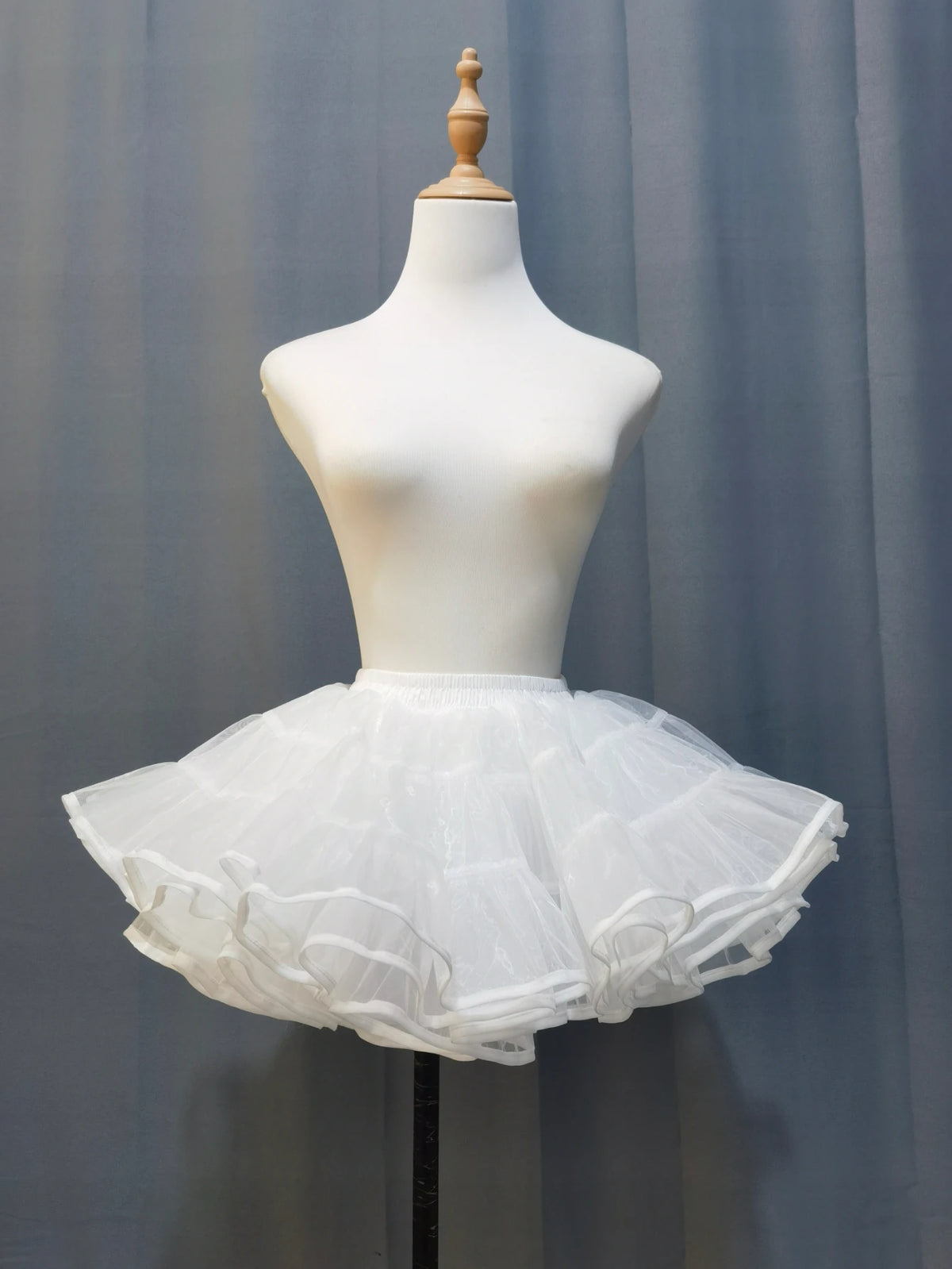Lolita Super Stuffed Petticoat Boneless Violent Skirt Support Soft