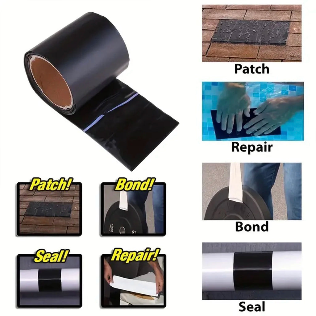 Super Strong Waterproof Tape: Stop Leaks, Seal Repairs & Insulate PVC