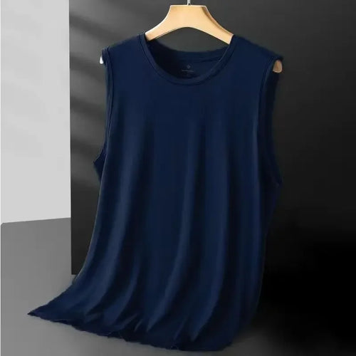 Men's Ice Silk Mesh Vest Lightweight Sports Summer Wear Sleeveless