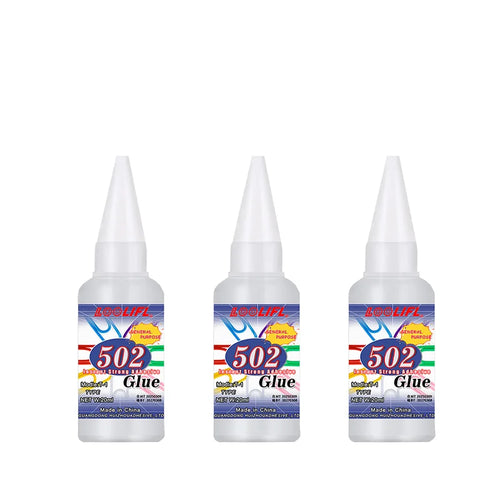 502 super strong quick-drying adhesive, professionally used for daily