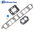 Exhaust Manifold Gasket Kit  For Mercruiser 2.5L 3.0L 4cyl 27-53354