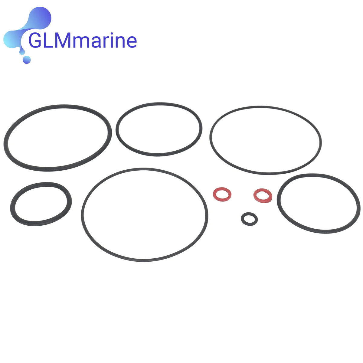 6BL-W0001-21 Lower Unit Gasket Seal Kit Compatible With Yamaha
