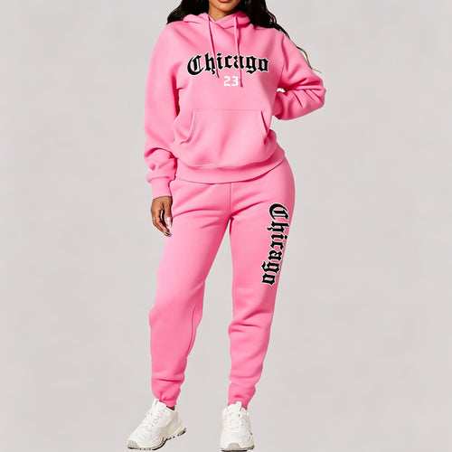 Women's Sets Hoodies Pants 2 Piece Outfits Aesthetic Sportswear