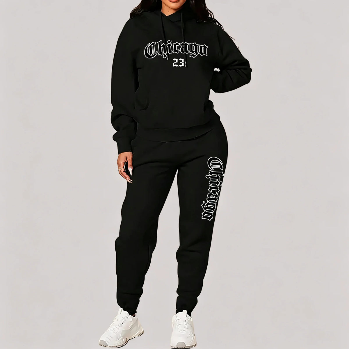 Women's Sets Hoodies Pants 2 Piece Outfits Aesthetic Sportswear