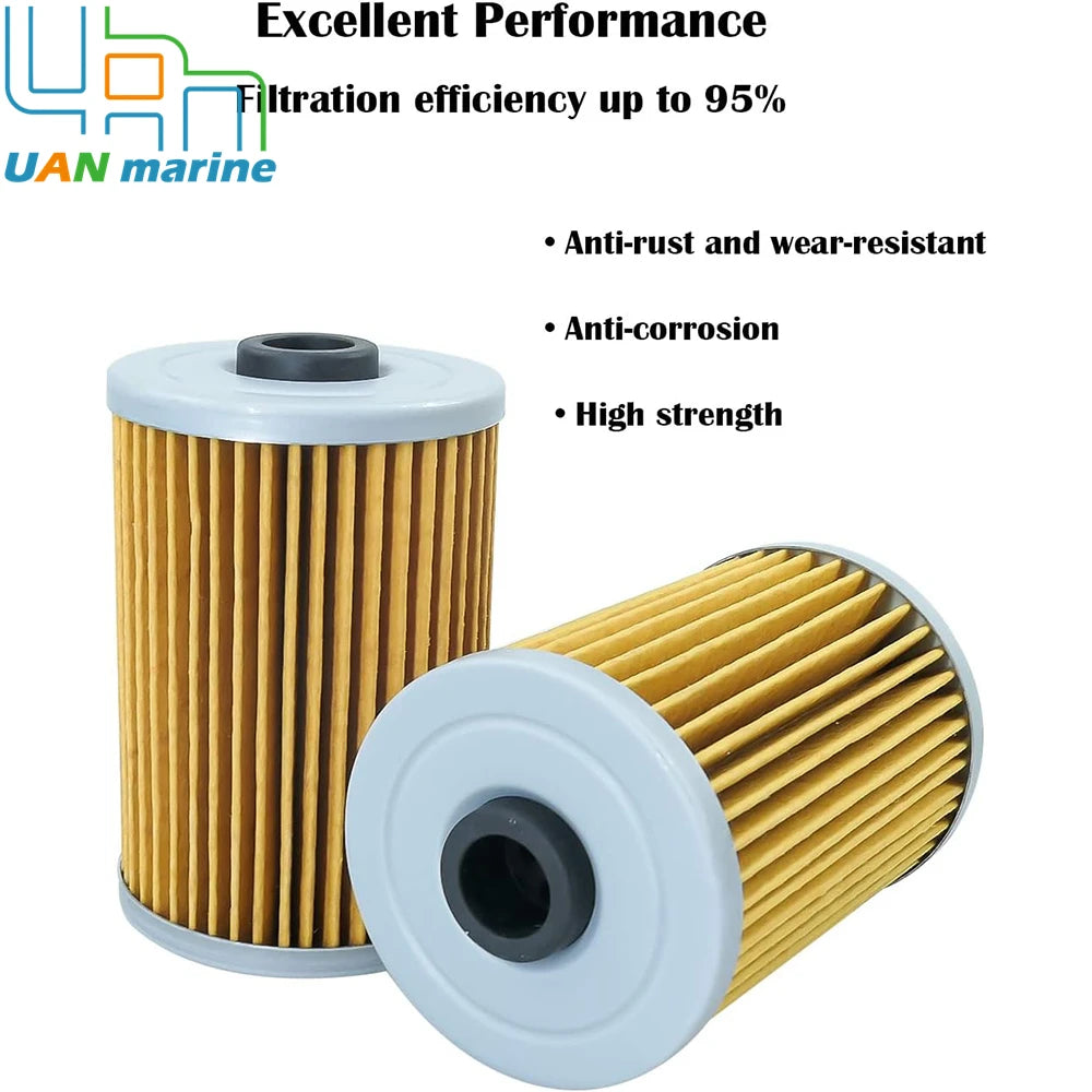 5 Pcs 35-8M0093688 Cool Fuel Filter&Disc Filter with O-rings for