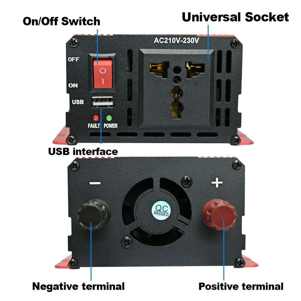 6000W/650W Mini Solar Kit Off-Grid Solar System Panel+Controller+12V