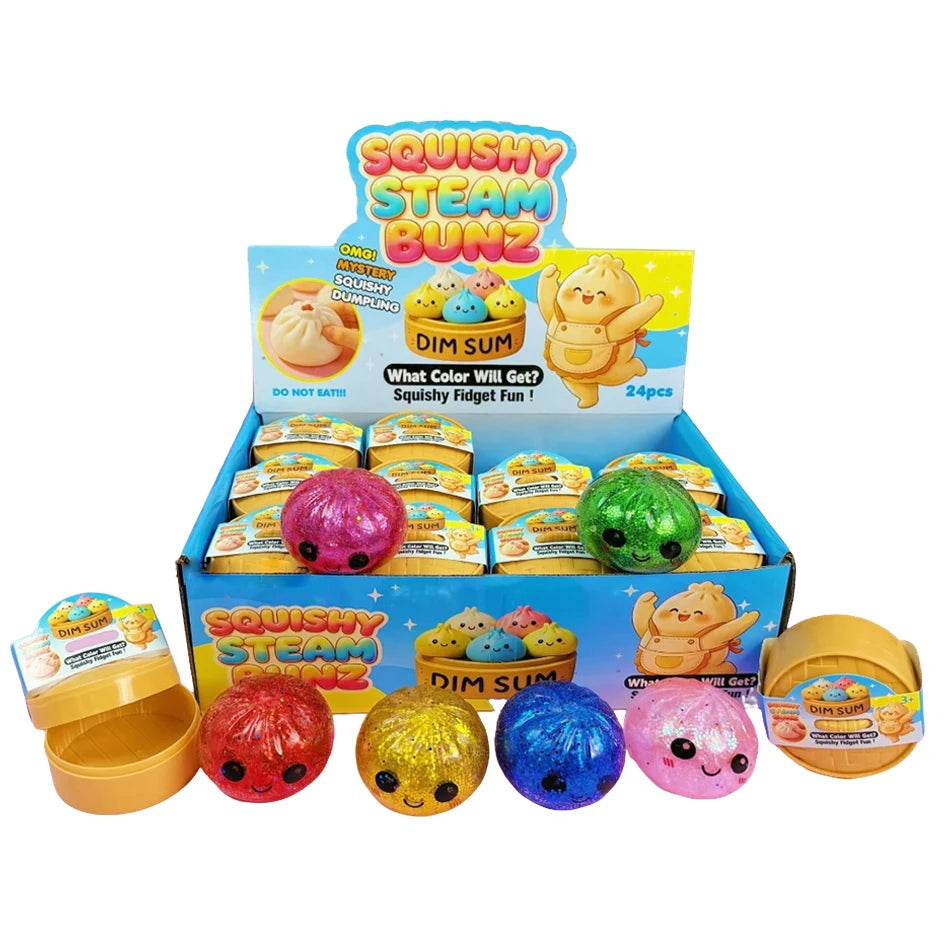 Glitter Dumpling Squishy ULTRA RARE Gold Glitter Hidden Edition