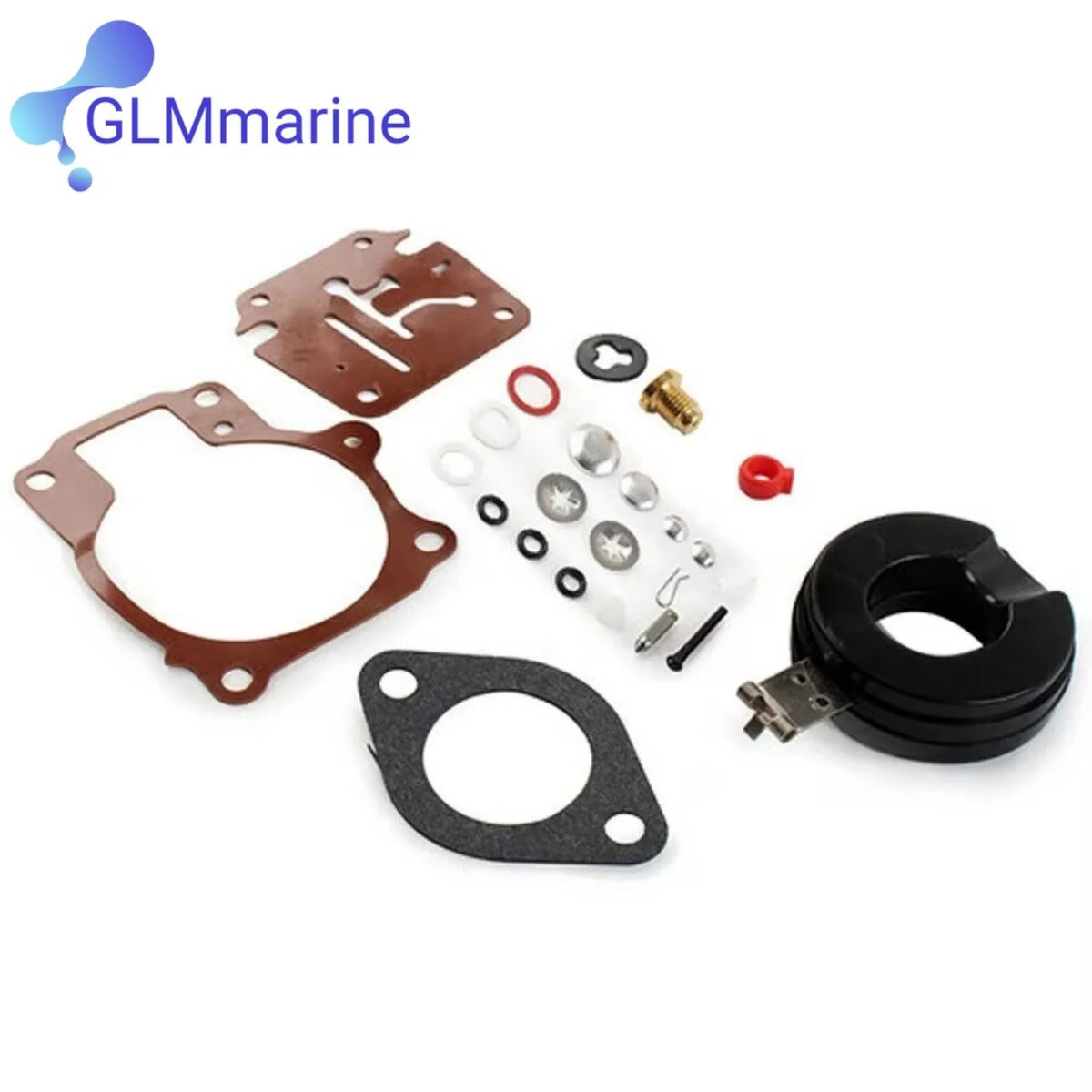 Carburetor Rebuild Kit with Float 0396701 for Johnson Evinrude 20 25