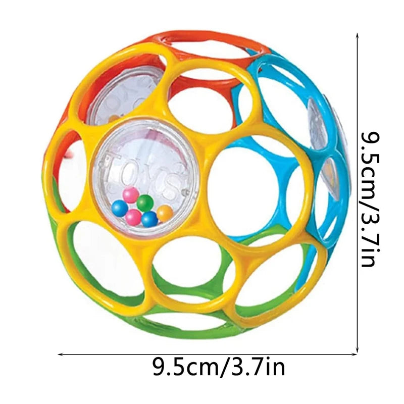 Soft Baby Grasping Ball Rattles with Bell Ball Early Education