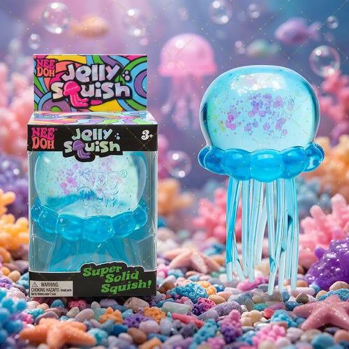 Squishies Jellyfish Squish Toy Fidget Water Sensory Soft Jelly