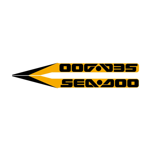 Jet Boat Decal SEADOO RXT300 Vinyl Stickers RXT300 Boat Watercraft
