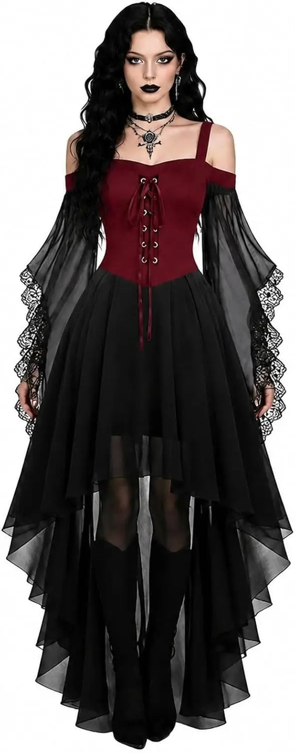 Costumes Witch Dress Women 2026 Halloween Woman Adults Medieval