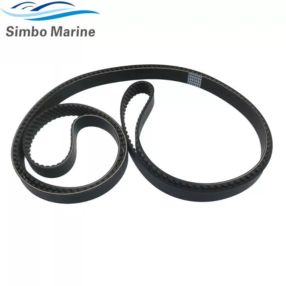 Fits for Volvo Penta 3860086 Serpentine Drive Belt OEM 4.3 5.0 5.7 Gi