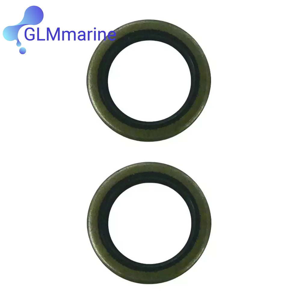 2Pcs Oil Seal 320862 for OMC Stern Drive 3.0L 3.8L 4.3L 5.0L 5.7L 5.8L