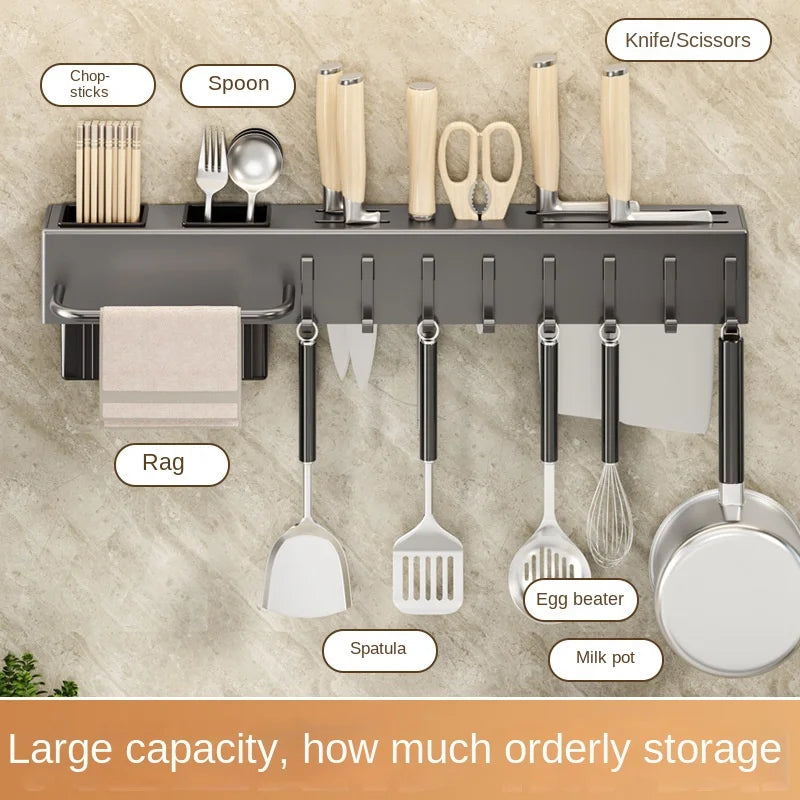 Tool-free Kitchen Shelf, Kitchen Accessories, Multifunctional