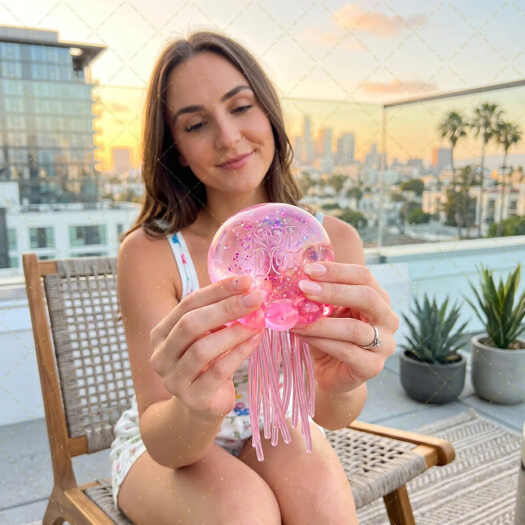 Squishies Jellyfish Squish Toy Fidget Water Sensory Soft Jelly
