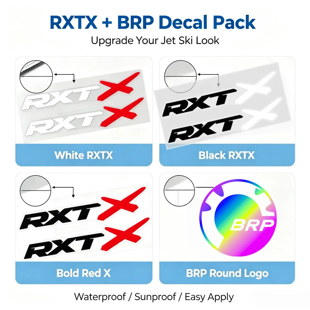 JetSki RXT-X Stickers Vinyl Waterproof Sticker JET SKI Boat Decal UV