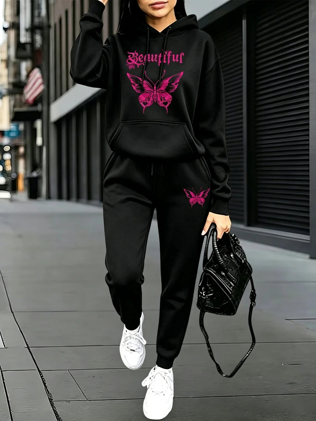 2026 Fashion Tracksuit for Women Autumn Winter Daily Casual Sports