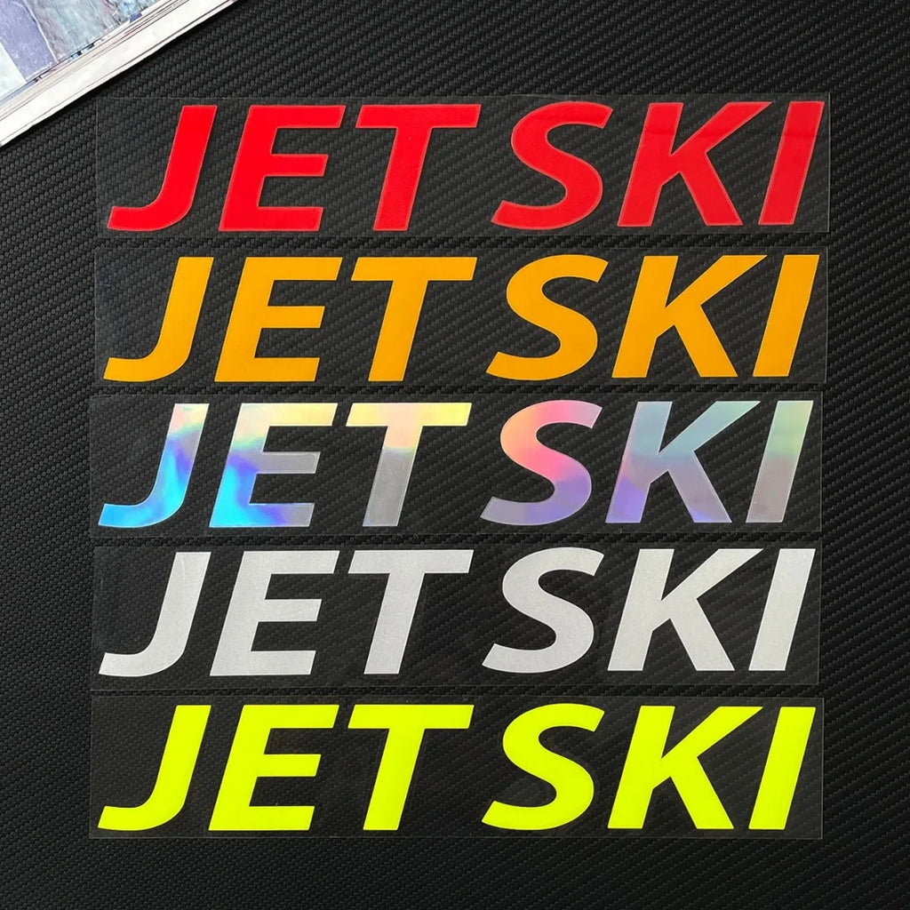 JetSki Stickers Water Super Boat Sticker Riding Vinyl Decal Waverunner