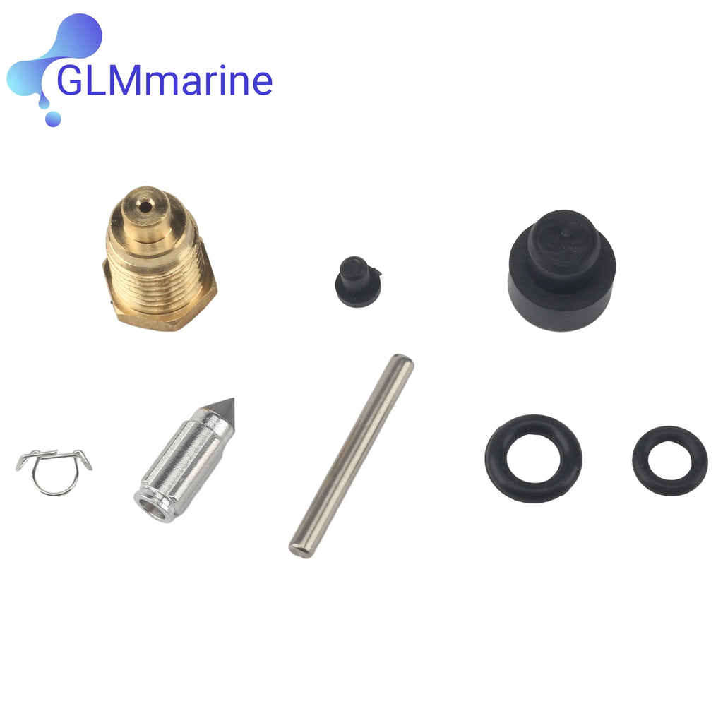 3 Pcs 6H1-W0093 Carburetor Repair Kit W/ Gasket for Yamaha 2 Stroke