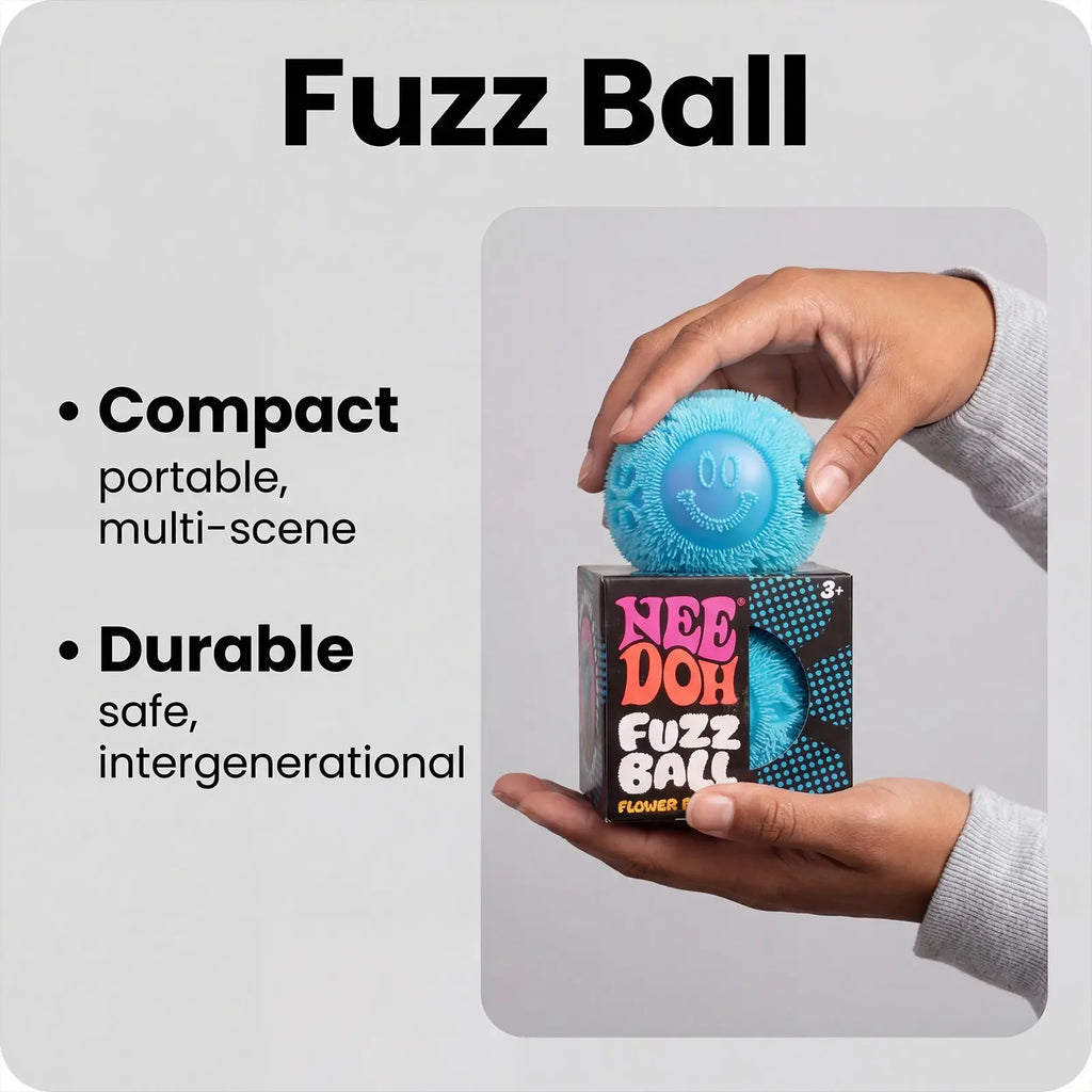 Nee Doh Fuzz Ball Series Desktop Decompress Ornament Stress Relief