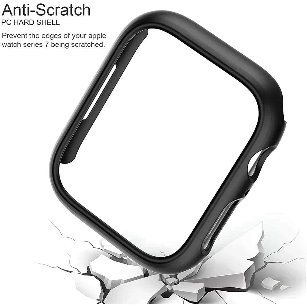 Cover for Apple Watch Case 45mm 41mm 44mm 40mm 42mm 38mm 46 49 mm