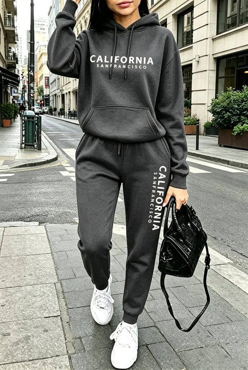 Fall Winter Womens Outfits Street Casual Hooded Sweatshirts Outdoors
