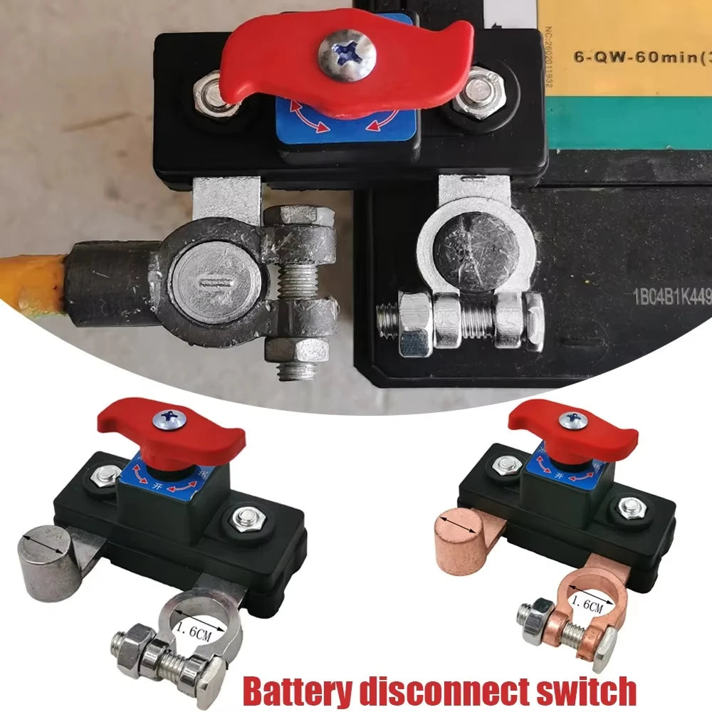 Car Battery Cut Off Switch 12V/24V ﻿Disconnect Automatic Circuit