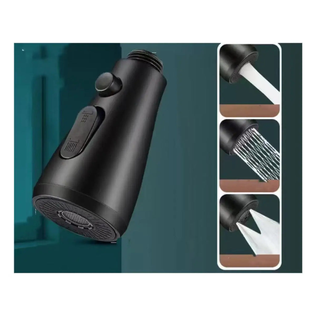 Kitchen Faucet Accessories Replace Sprayer Nozzle 3 Modes ABS Bathroom