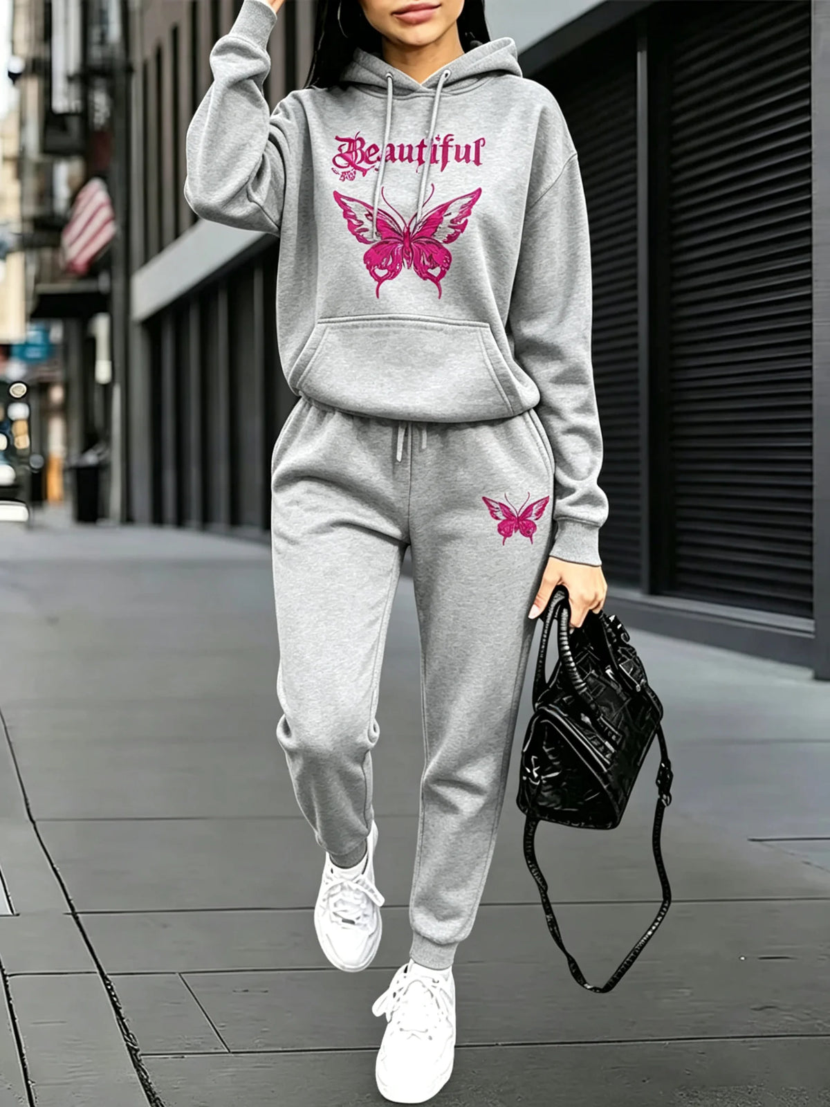 2026 Fashion Tracksuit for Women Autumn Winter Daily Casual Sports