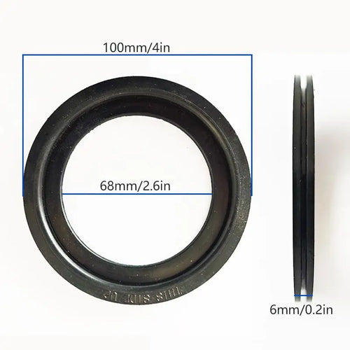 2/4Pcs RV Toilet Seal Replacement Flush Ball Gasket Compatible With