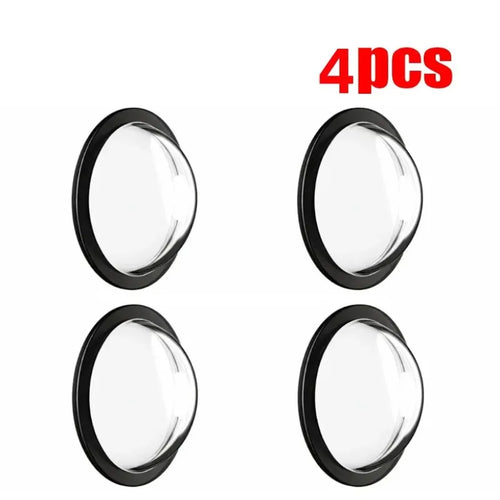 2/4Pcs Universal Car Rear View Backup Camera Lens Protector 360° Anti