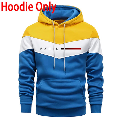 Paris Fashion Men's Hoodies Set Daily Casual Sports Hooded Sweatshirt