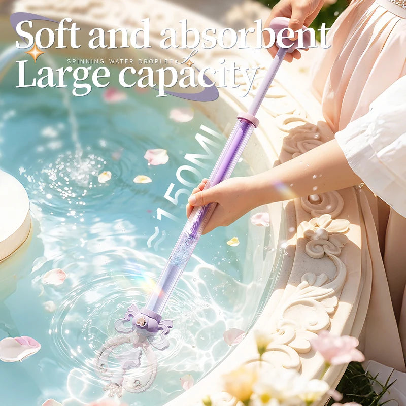 Magic Fairy Wand Water Gun Sparkling Summer Water Play Toy for Kids
