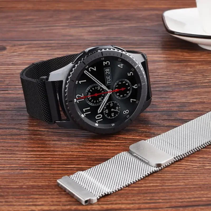 Stainless Steel Milanese Strap Return Magnetic Bracelet 18mm/20mm/22mm