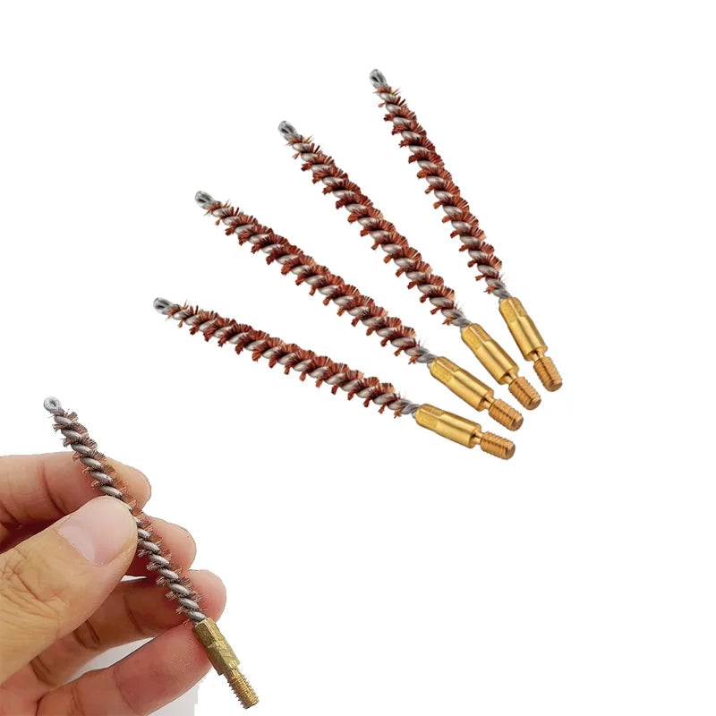 5Pcs .22cal Phosphor Bristle Bronze Bore Gun Cleaning Brush for .22