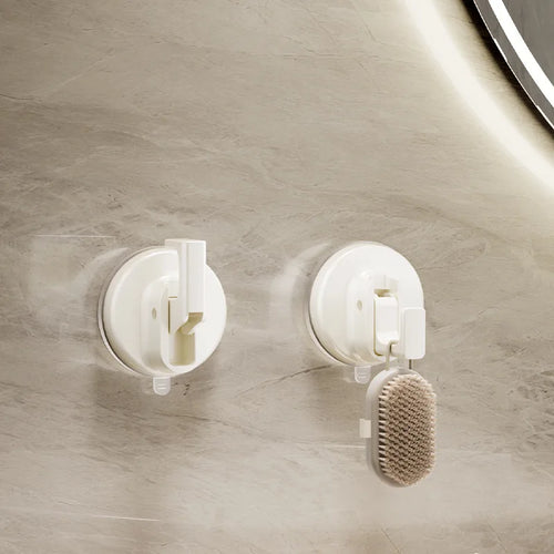 Reusable Suction Cup Hook Waterproof Wall Mount Hooks Punch-free