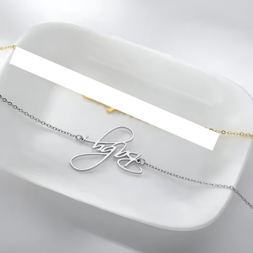 Personalized Name Waist Chain – Custom Stainless Steel Letter Belly