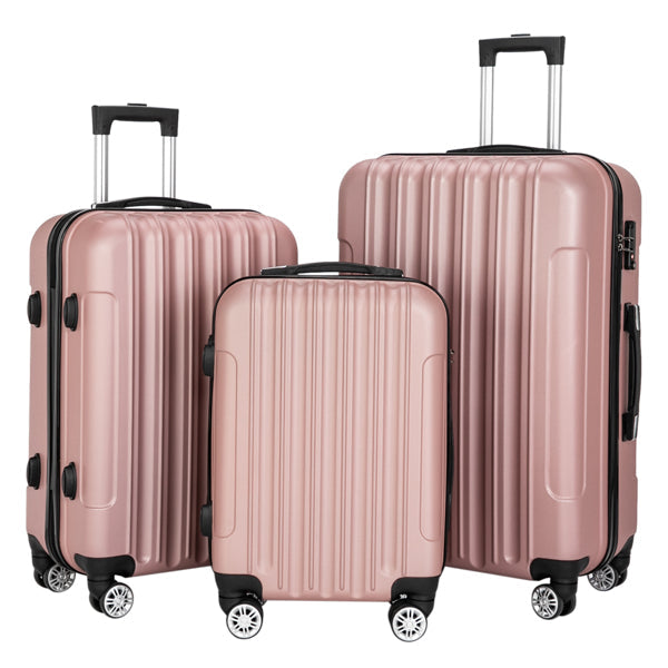 Vertical 3-in-1 Spinner Wheel With Handle Trolley Box 20in 24in 28in