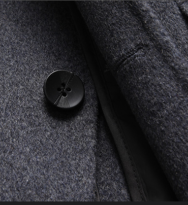 RoyalForm™ Men's Wool Coat – Luxury & Warmth for Winter