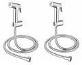 Stainless Steel Handheld Bidet Sprayer with Flexible Hose and Wall