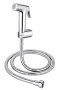 Stainless Steel Handheld Bidet Sprayer with Flexible Hose and Wall