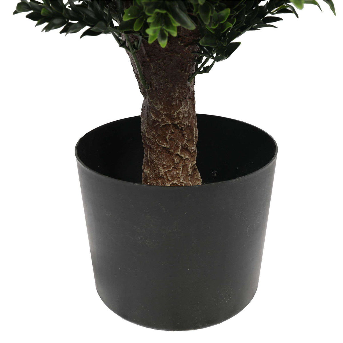 80cm UV Resistant Artificial Topiary Shrub | Compact Faux Hedyotis for