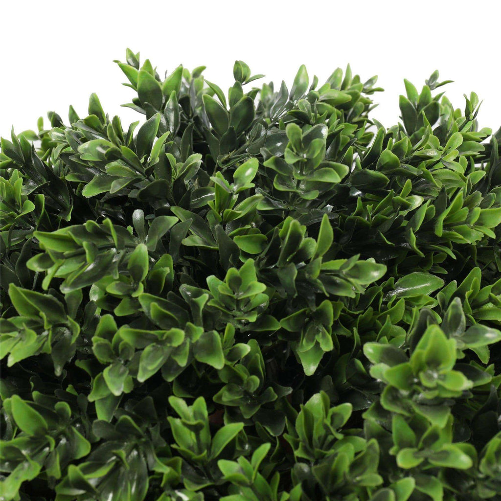80cm UV Resistant Artificial Topiary Shrub | Compact Faux Hedyotis for